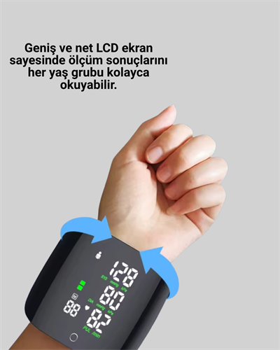 Renkli Risk Göstergeli Tansiyon Aleti