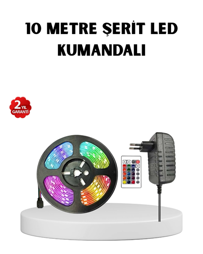 Renkli Smart LED Şerit – Suya Dayanıklı, Esnek, Enerji Tasarruflu