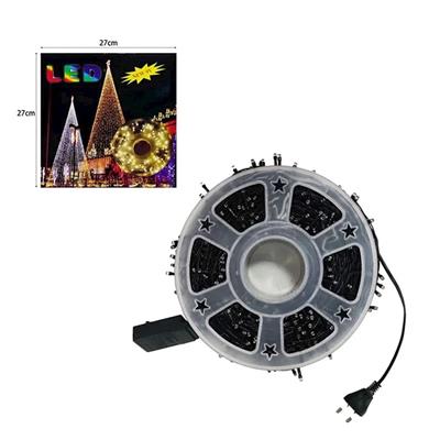 Renkli Vip Profesyonel 25 Metre Renkli LED Işık 220V Fişli Renkli (3936)