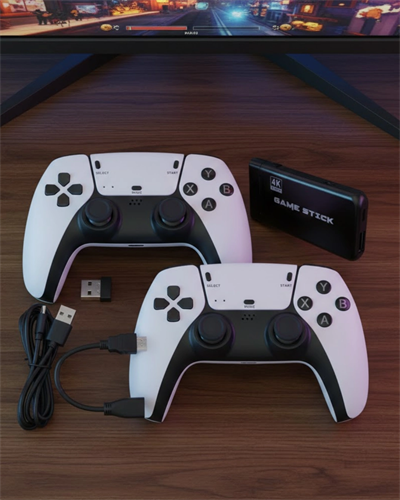 Retro Atari ve Konsol Oyunları Destekli 4K Game Stick