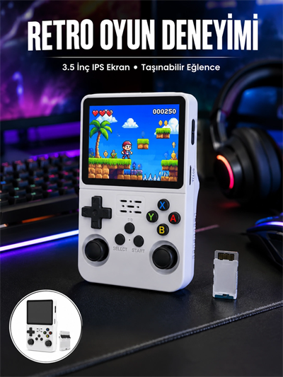 Retro El Konsolu – Gelişmiş Donanım ve Özelleştirilebilir Yazılım Yapısı Yeni Nesil
