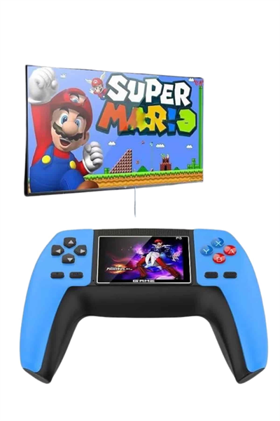 Retro Konsol P5 Uyumlu Taşınabilir 520 Oyunlu Kablosuz Game Stick