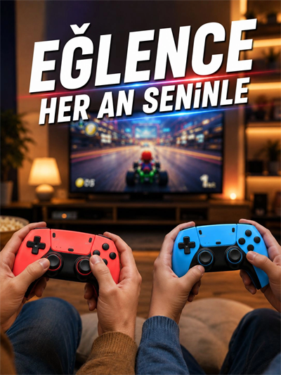 Retro Oyun Konsolu HDMI Destekli Kablosuz Oyun Kolu ile Oyun Keyfi