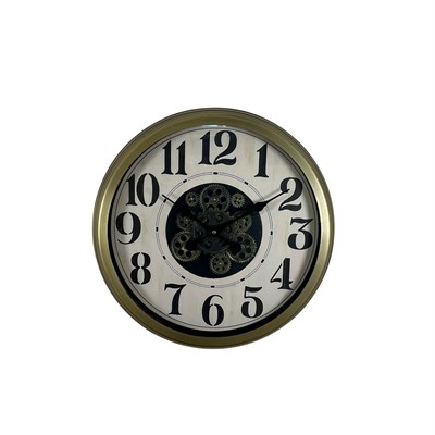 Retro Prime Classic 60 Cm Çarklı Duvar Saati