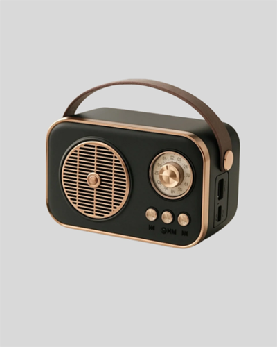 Retro Tarz Kablosuz Radyo – Bluetooth, USB ve TF Kart Girişli
