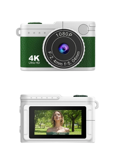 Retro Tasarımlı 1080P HD Mini Dijital Kamera IPS Ekranlı Taşınabilir Kamera