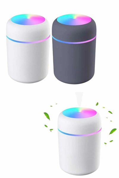 Rgb Işıklı Ulrasonik Ledli Hava Nemlendirici Buhar Makinesi Buhardanlık