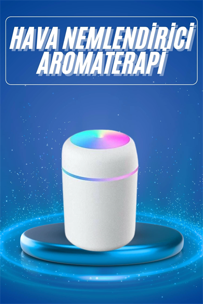 Rgb Işıklı Ulrasonik Ledli Hava Nemlendirici Buhar Makinesi Buhardanlık