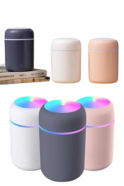 Rgb Işıklı Ulrasonik Ledli Hava Nemlendirici Buhar Makinesi Buhardanlık