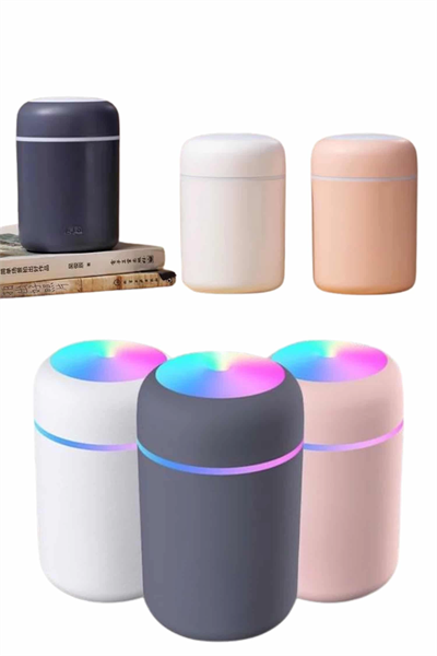 Rgb Işıklı Ulrasonik Ledli Hava Nemlendirici Buhar Makinesi Buhardanlık