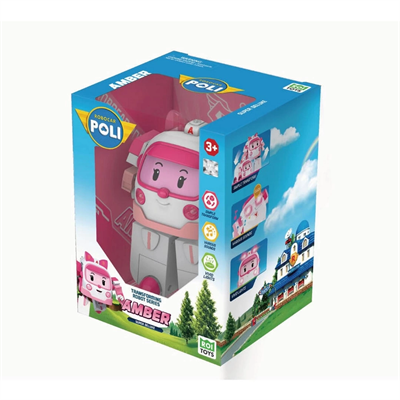 Robocar Poli Büyük Transforming Robot Amber