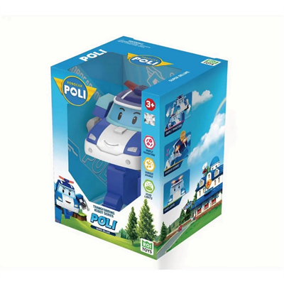 Robocar Poli Büyük Transforming Sesli Robot