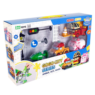 Robocar Poli Gogo City Series Oyun Seti