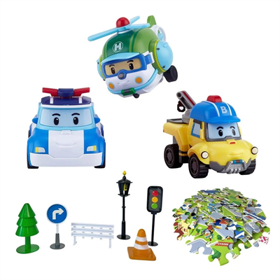 Robocar Poli Gogo City Series Oyun Seti