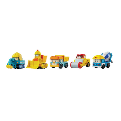 Eco Lounge Mini İnşaat Araçları 5li Set