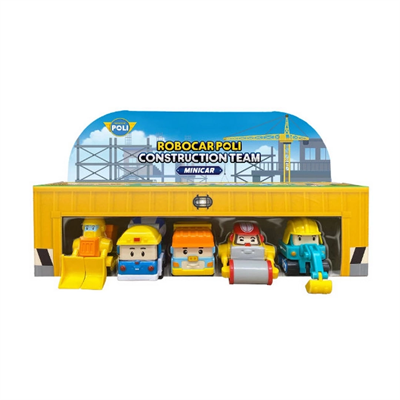 Eco Lounge Mini İnşaat Araçları 5li Set