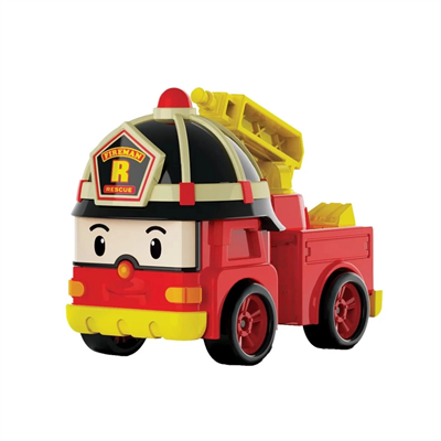 Robocar Poli Mini Kasabanın Kurtarma Araçları 4lü