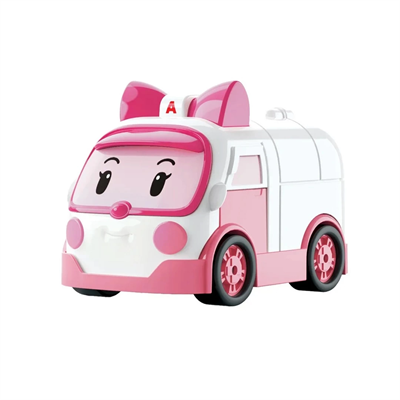 Robocar Poli Mini Kasabanın Kurtarma Araçları 4lü