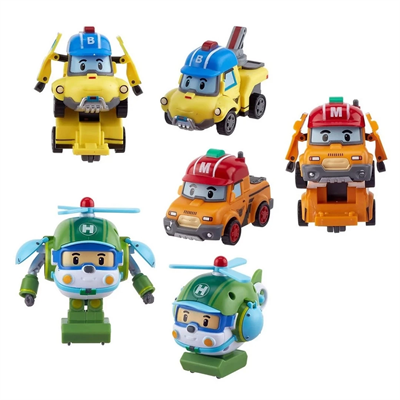 Robocar Poli Quick Transforming Mini Rescue Deluxe POLI/ZR-915