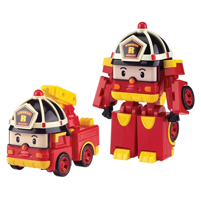 Robocar Poli Transforming Robot Fİgür Roy