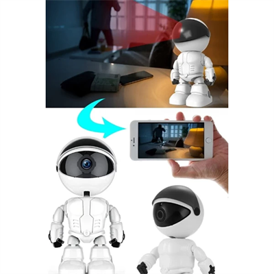Robot Görünümlü Wi-Fi Bebek Kamerası