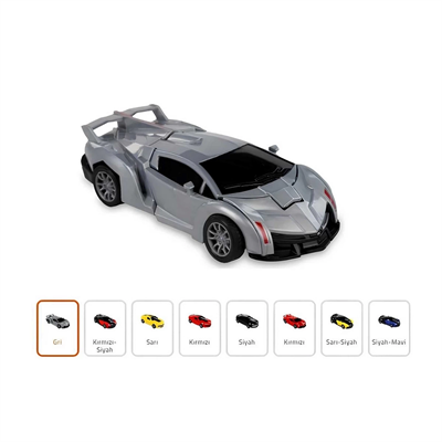 Robot Olan Araba - CN1995 - 1  Adet Stokta Olan Renk Gönderilir