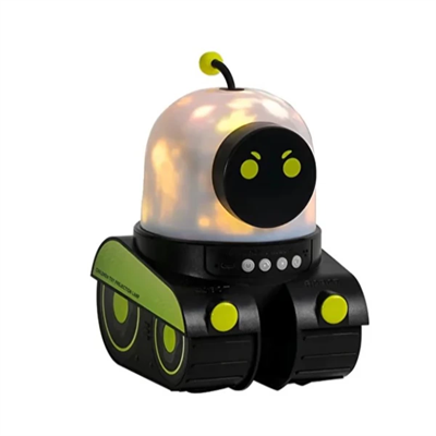 Robot Tasarımlı Projektör Gece Lambası