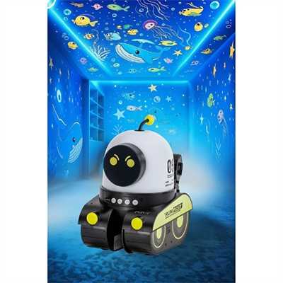 Robot Tasarımlı Projektör Gece Lambası