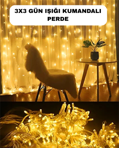 Romantik Ambiyans İçin Uzaktan Kumandalı Günışığı Peri Led