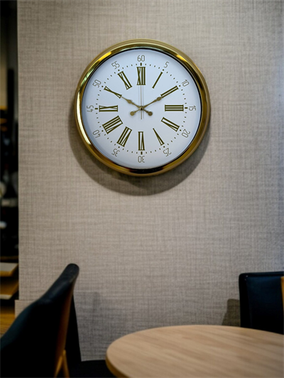 Royal Gold 40 Cm Metal Duvar Saati