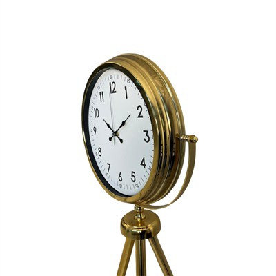 Royal Gold Tripod Ayaklı Dekoratif Saat