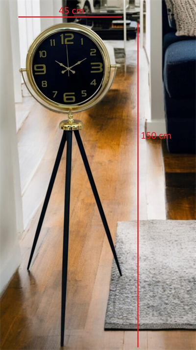 Royal Gold Tripod Ayaklı Saat