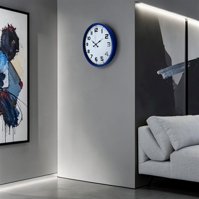 Royal Lacivert 36 Cm Duvar Saati