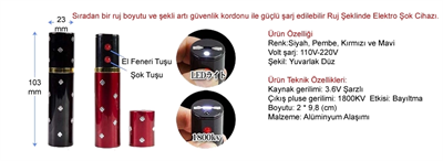 Ruj Şeklinde El Feneri