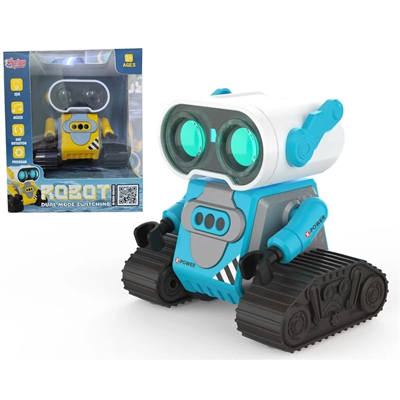S-023 4568 MAVİ-SARI UK FF ŞARJLI 2 4G ROBOT ARABA
