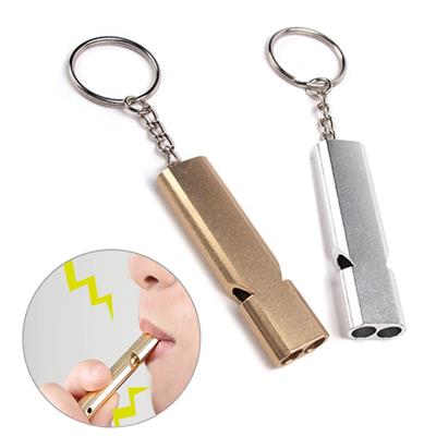 S.O.S Acil İmdat Düdüğü Alüminyum Islık Anahtarlık Kamp Yürüyüş Aksesuar Araçları (3936)