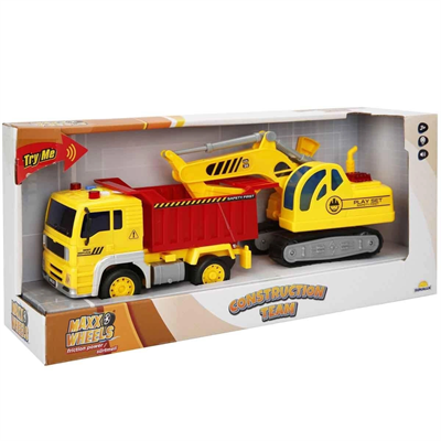 S00001999 1/20 İNŞAAT ARAÇLARI 2Lİ SES/IŞIK -SUN