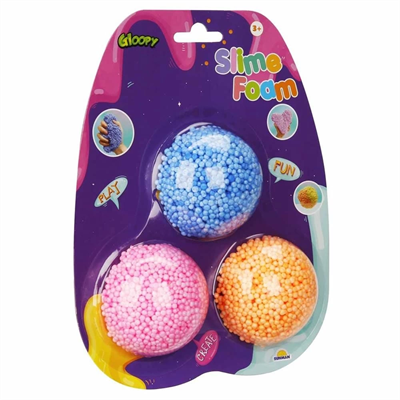 S00003740 SLİME KÖPÜK 3 LÜ 2,5GR KRTL -SUN