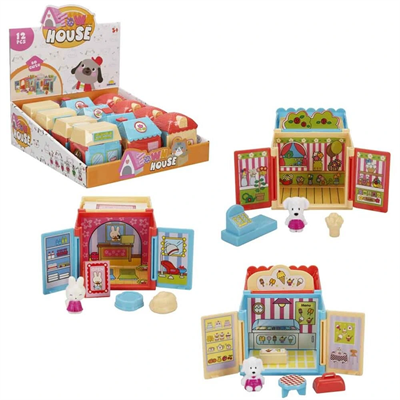 S01004256 FİGÜR MİNİ HAYVAN EVLERİ - 1 Adet Stokta Olan Gönderilir