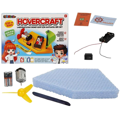 S01005062 SUN-YEK-EDS BİLİM SET HOVERCRAFT DENEY