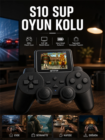 S10 Sup 520 Oyunlu Gamepad TV Uyumlu Gamepad