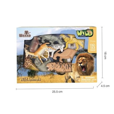 SH-5901-5904 KUTULU 12PCS VAHŞİ VE ÇİFTLİK