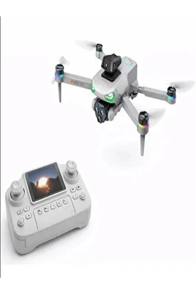 SH Kaydı Gerektirmeyen 1080P Kameralı GPSli Drone, 30 Dakikaya Kadar Uçuş Süresi ve Beyaz Renk