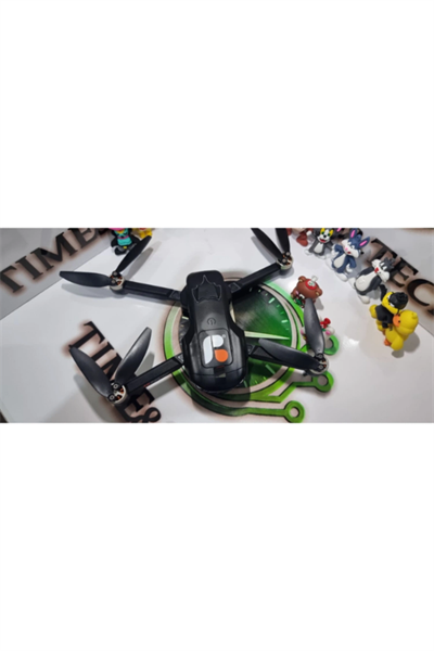 SH Kaydı Gerektirmeyen 4K Kamera GPS Beni Takip Et Özellikli Siyah Uzaktan Kumandalı Quadcopter