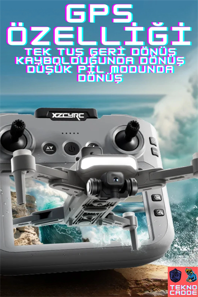 SH Kaydı Gerektirmeyen Drone - Renk: Siyah, Kamera Özelliği: 4K, Yedek Batarya | Teknik Özellikleri