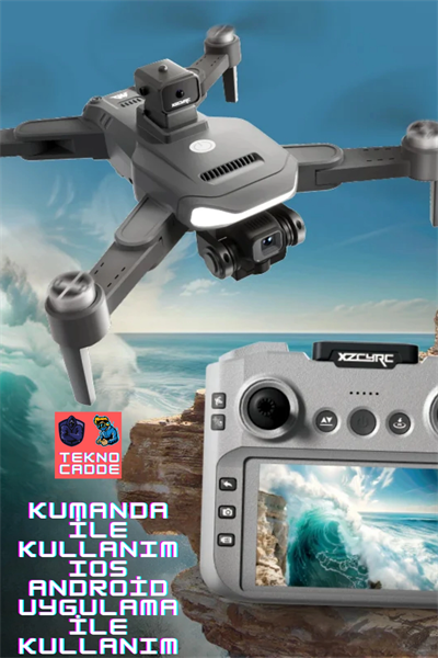 SH Kaydı Gerektirmeyen Drone - Renk: Siyah, Kamera Özelliği: 4K, Yedek Batarya | Teknik Özellikleri