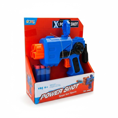SH59631 OYUNCAK SİLAH SÜNGER MERMİ ATAN -ZRV
