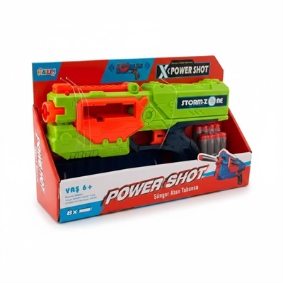 SH59634 OYUNCAK SİLAH SÜNGER MERMİ ATAN -ZRV