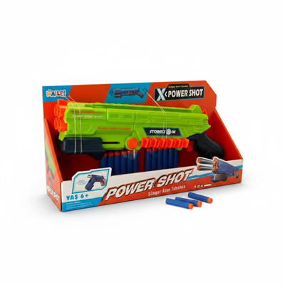 SH59635 OYUNCAK SİLAH SÜNGER MERMİ ATAN -ZRV