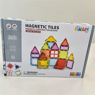 SH59696 26 PARÇA MAGNET STAND SERİ RENKLİ BLOK-ZRV